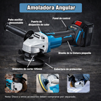 Kit Completo de Herramientas de Perforación, Corte e Impacto + REGALO: Batería Extra y Accesorios Complementarios
